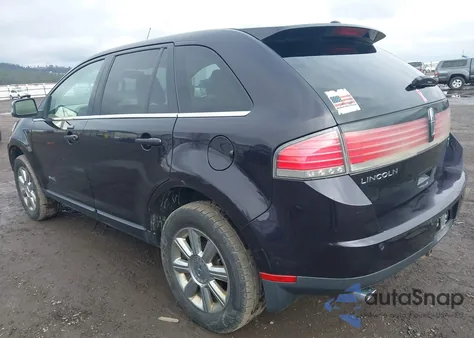 2007 Lincoln Mkx z USA, uszkodzony, nr VIN 2LMDU88C37BJ16613